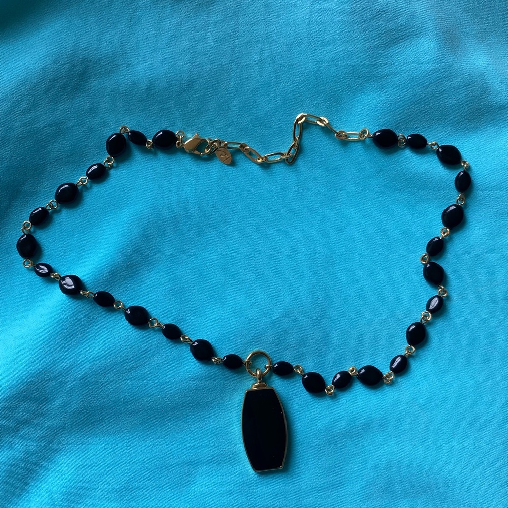 Vintage LC Beaded Necklace/Pendant